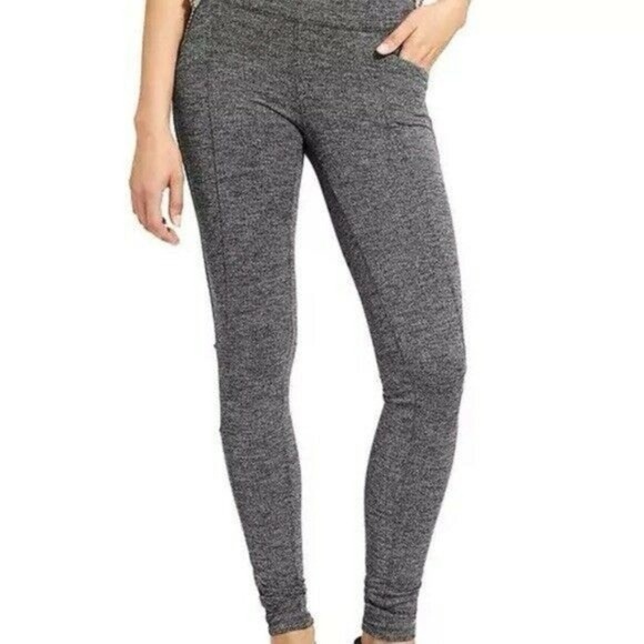 Athleta High Waist, Metro Herringbone Leggings Size Meduim - Picture 1 of 12